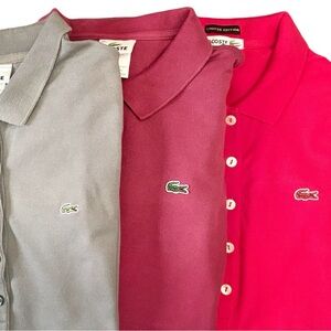 Lacoste Women’s Polo Shirt Bundle | XS/Small